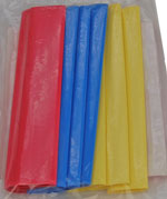 Bild vom Artikel 9-teiliges Schrumpfschlauch-Set 12,5 - 6,4mm,  gelb, rot, blau (125mm)