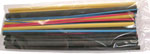 Bild vom Artikel 30-teiliges Schrumpfschlauch-Set L=250mm, schwarz, gelb, rot, blau