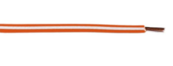 Bild vom Artikel FLRY-A 2-farbige Fahrzeugleitung 0,50 qmm, Orange-Weiß
