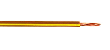 Bild vom Artikel FLRY 2-farbige Fahrzeugleitung 0,75 qmm, Braun-Gelb