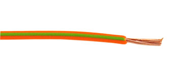 Bild vom Artikel FLRY 2-farbige Fahrzeugleitung 0,75 qmm, Orange-Grün