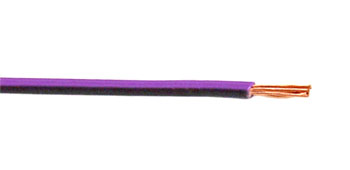 Bild vom Artikel FLRY-A 2-farbige Fahrzeugleitung 0,50 qmm, Violett-Schwarz