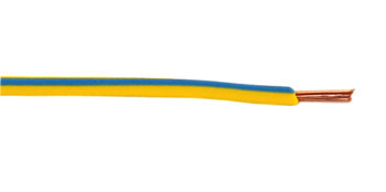 Bild vom Artikel FLRY-A 2-farbige Fahrzeugleitung 0,50 qmm, Gelb-Blau