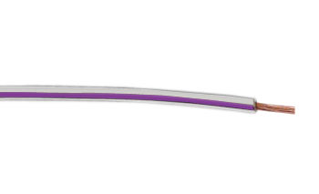 Bild vom Artikel FLRY-A 2-farbige Fahrzeugleitung 0,50 qmm, Weiß-Violett