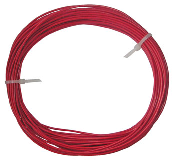 10m-Ring der einfarbigen Fahrzeugleitung FLRY 0,75qmm Rot