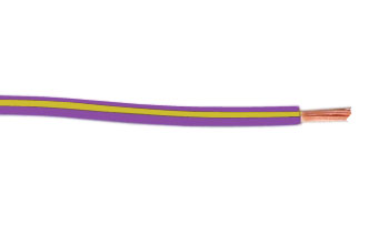 Bild vom Artikel FLRY-A  2-farbige Fahrzeugleitung 0,50 qmm, Violett-Gelb