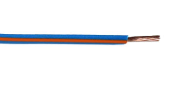 Bild vom Artikel FLRY 2-farbige Fahrzeugleitung 0,50 qmm, Blau-Orange