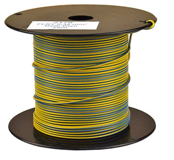 Bild vom Artikel FLRY-A 2-farbige Fahrzeugleitung, 0.35 mm², Gelb-Blau (25m-Spule)