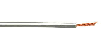 Bild vom Artikel FLRY 2-farbige Fahrzeugleitung 0,75 qmm,  Grau-Weiß