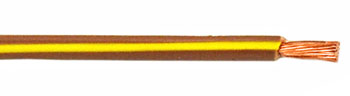 Bild vom Artikel FLRY 2-farbige Fahrzeugleitung, 1.5 mm²,  Braun-Gelb