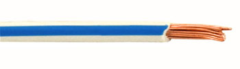 Bild vom Artikel FLRY 2-farbige Fahrzeugleitung, 1.5 mm²,  Weiß-Blau