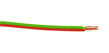Bild vom Artikel FLRY 2-farbige Fahrzeugleitung 0,50 qmm, Grün-Rot