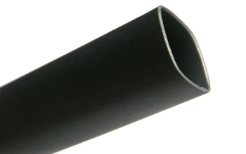 Klebe Schrumpfschlauch Durchmesser 4,8mm 1 Meter Länge 3:1 schwarz im Beutel 