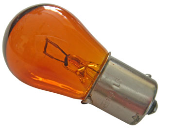 Glühlampe gelb/orange, 12V / 21W , Bau15s in KFZ-Elektrik > Glühlampen