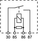 Schaltschema KFZ-Relais