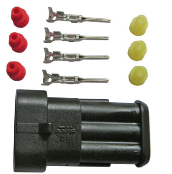 Bild vom Artikel SUPERSEAL Stecker-Set 3-polig, 0,75-1,5mm²