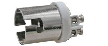 Bild vom Artikel Lampenfassung für Kugellampe (Ba15s), 2-polig, Schraubklemme