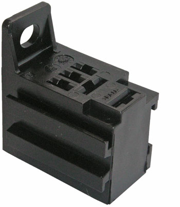 Relais 5 x 6,3mm; 4 x 2,8mm Flachsteckhülsen Relaissockel Mini 1 Kfz Sockel f 