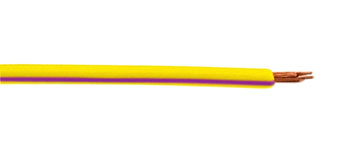 Bild vom Artikel FLRY-A 0,50 qmm Gelb-Violett, 2-farbige Fahrzeugleitung