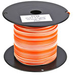 Bild vom Artikel FLRY-A Fahrzeugleitung 0,50 qmm, Orange-Weiß (25m-Spule)