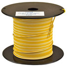 Bild vom Artikel FLRY-A Fahrzeugleitung, 0.35 mm², Gelb-Weiß (25m-Spule)