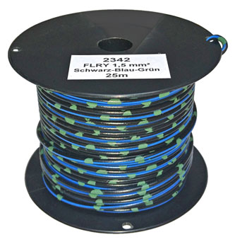 Fahrzeugleitung FLRY-B 1,5 mm² blau