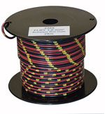 Bild vom Artikel FLRY 1,0 mm Fahrzeugleitung², Schwarz-Rot-Gelb (25m-Spule)