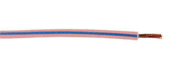 Bild vom Artikel FLRY-A Fahrzeugleitung 0,50 qmm, Rosa-Blau  (25m-Spule)