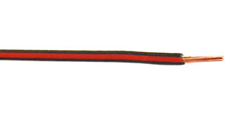 Bild vom Artikel FLRY  2-farbige Fahrzeugleitung 0,50 qmm, Schwarz-Rot