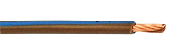 FLRY 2-farbige Fahrzeugleitung, 1.5 mm², Braun-Blau in KFZ-Elektrik >  KFZ-Leitungen mit 1,5mm²