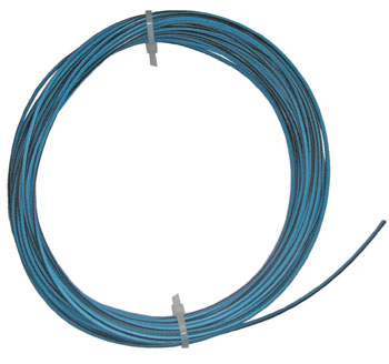 10m-Ring der zweifarbigen Fahrzeugleitung FLRY 0,75qmm Blau/Schwarz
