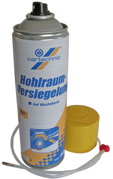Hohlraumversiegelung/Hohlraumwachs, 500ml Spraydose in Karosserie