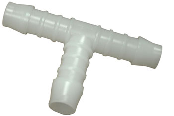 T Schlauchverbinder T-Stück  Pipe Connector 10 mm 10 mm 8 mm Durchmesser 