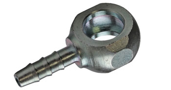 Bild vom Artikel Ringnippel SW17 für Hohlschrauben M10 / Polyamidleitungs-Innen-Ø: 4mm