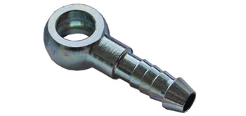 Bild vom Artikel Ring-Schlauchnippel für Hohlschraube M8 / Schlauch-Ø: 6mm