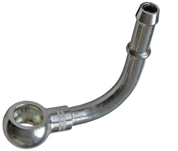 Ring-Schlauchnippel M12 mit 90°-Rohrbogen / für Schlauch-Ø: 8mm in  Kraftstoffsystem