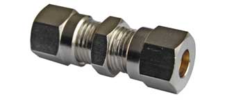 Bild vom Artikel gerader Schneidringverbinder für Rohrleitungen 6mm (AD) Ms vern.
