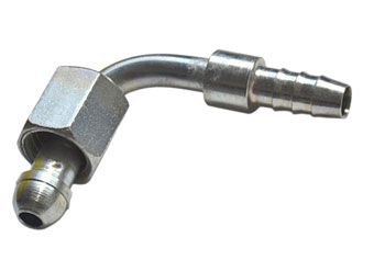Bild vom Artikel Rohrbogen-Dichtkegelnippel für Polyamidleitungs-Innen-Ø: 6mm mit Überwurfmutter M12x1,5