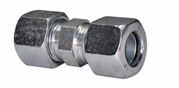 Bild vom Artikel gerader Schneidringverbinder für Rohrleitungen 10mm (AD) Stahl, SW17