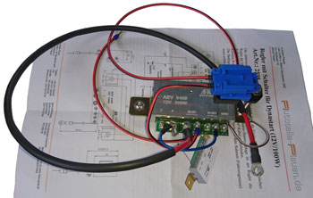 Bild vom Artikel elektronischer Regler und Startrelais für Dynastart 12V mit Zubehör (Set)